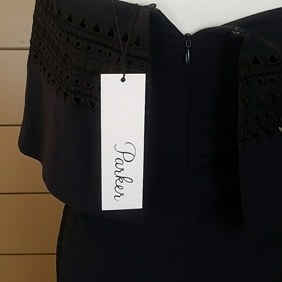 SOLD NWT PARKER Navy Genevieve String Jumpsuit - Picture 7 of 8